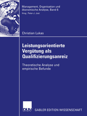cover image of Leistungsorientierte Vergütung als Qualifizierungsanreiz